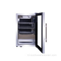Compacte koelkast zwarte mini -koeler voor hotel huishouden